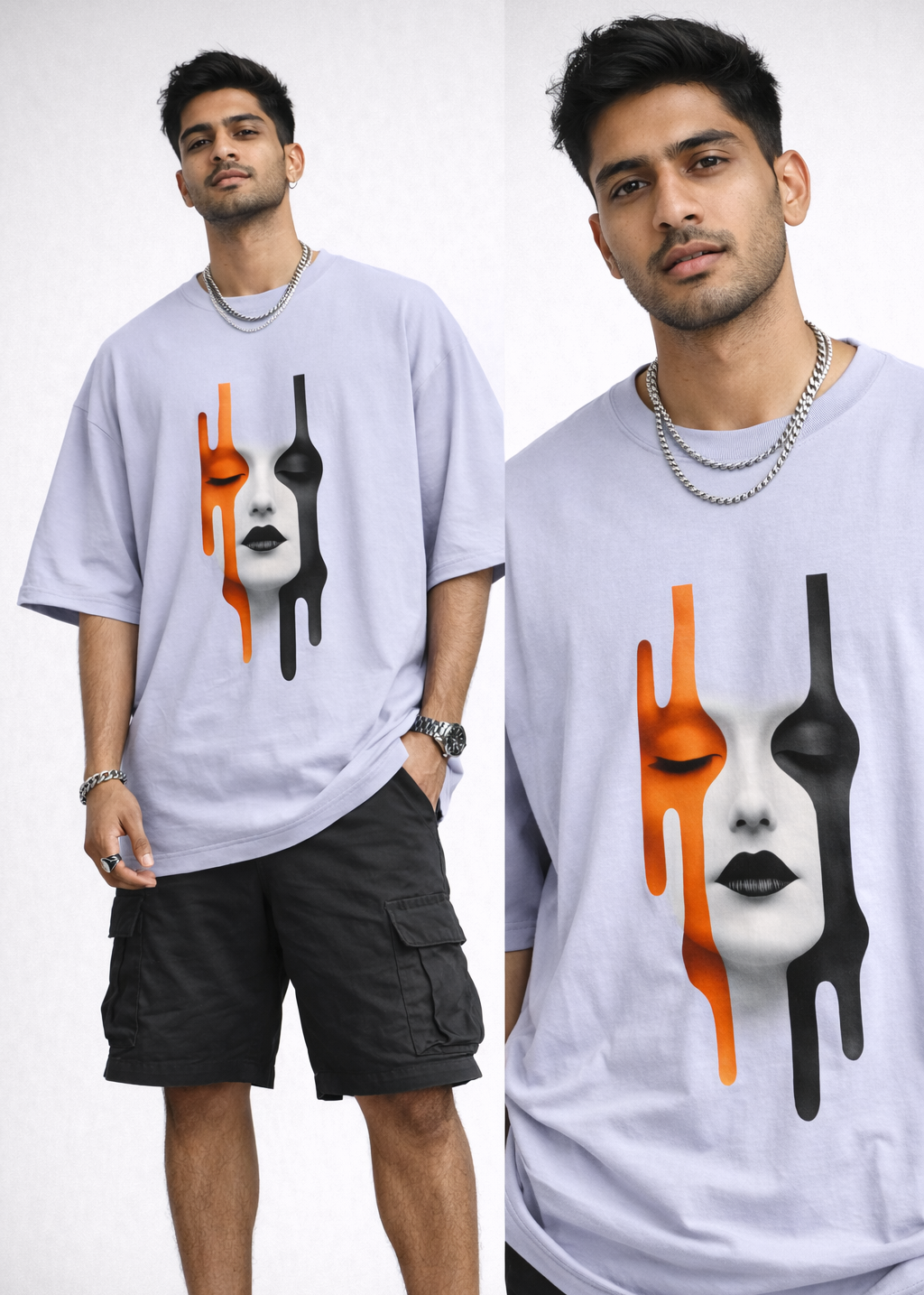 Drip Mind Oversized Standard T-Shirt