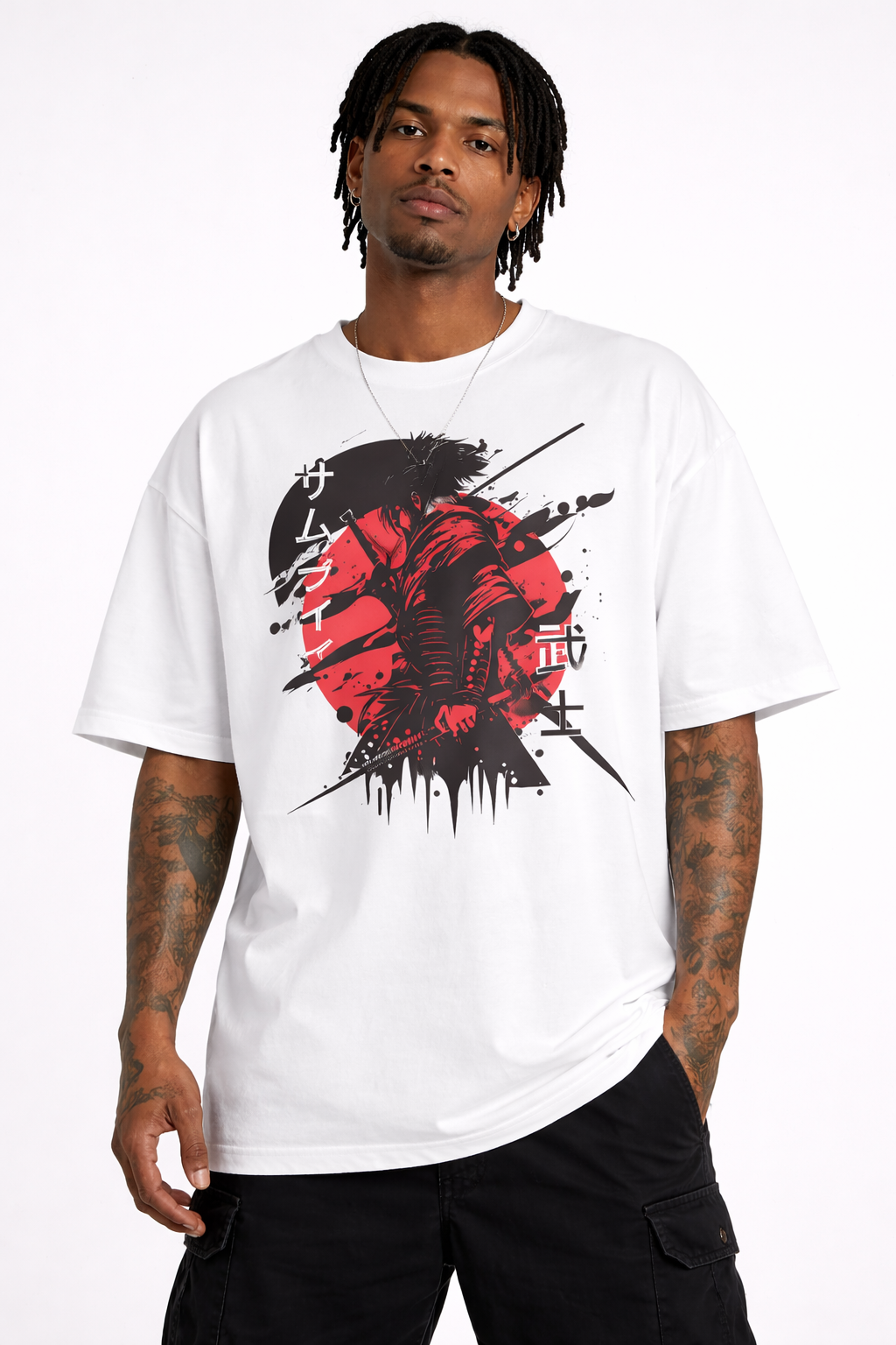 Shadow Samurai Oversized Classic T-Shirt