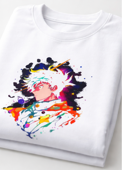 Cosmic Drift Oversized T-Shirt