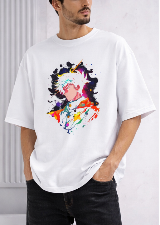 Cosmic Drift Oversized T-Shirt