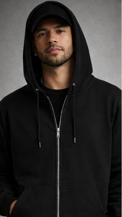 Unisex Zip Hoodie