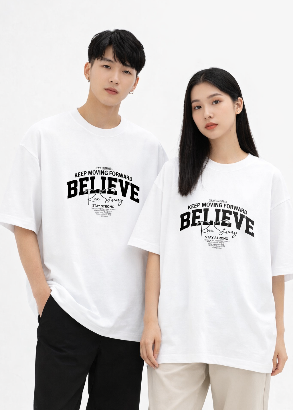 Believe Oversized  T-Shirt