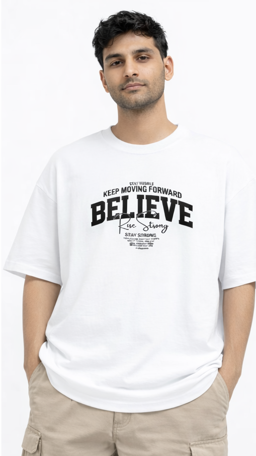 Believe Oversized  T-Shirt