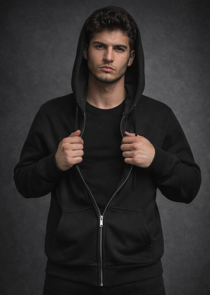 Unisex Zip Hoodie