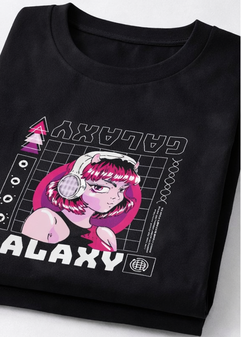 Stellar Wave Anime T-Shirt