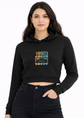 90s Rewind Crop Hoodie