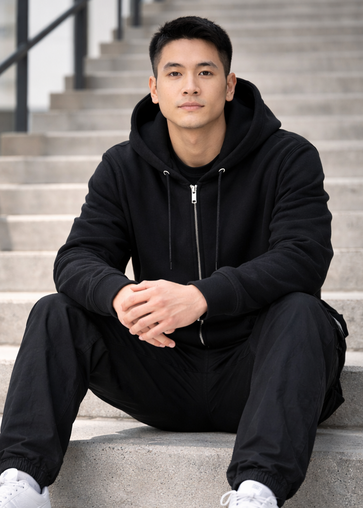 Unisex Zip Hoodie