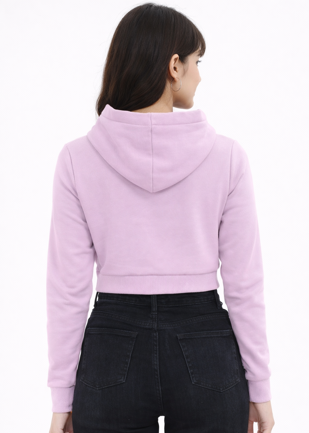 Blush Core Crop Hoodie