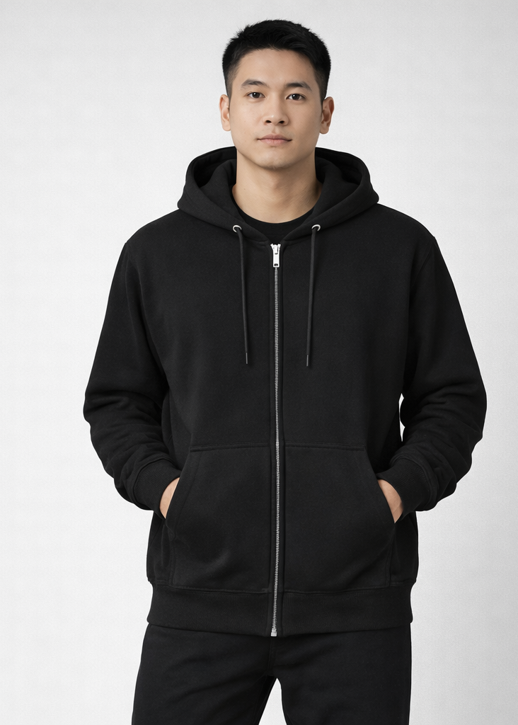 Unisex Zip Hoodie