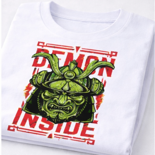 Hellbound Samurai Oversized T-Shirt