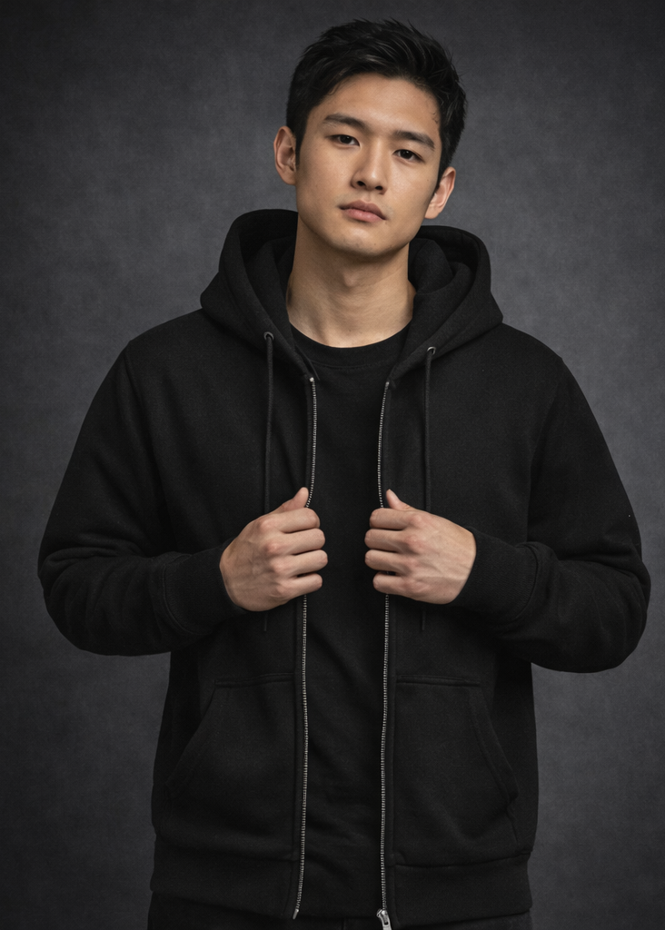 Unisex Zip Hoodie
