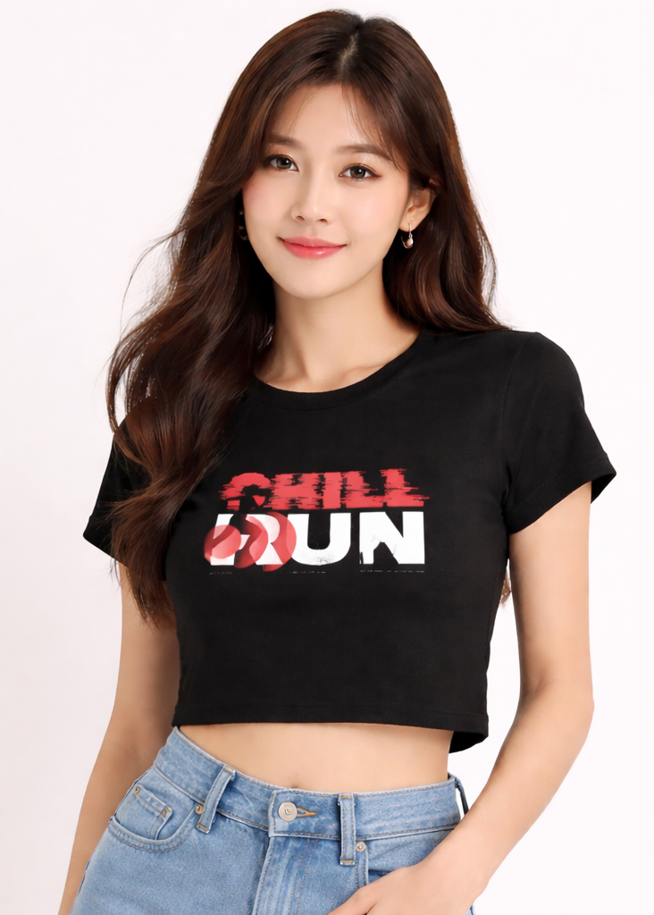 Chill Baby Tee Crop Top