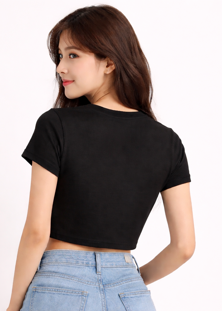 Chill Baby Tee Crop Top