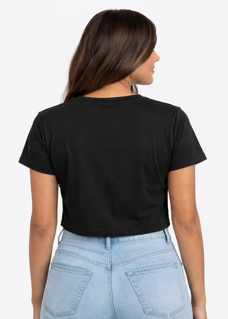 Vacation Baby Tee Crop Top