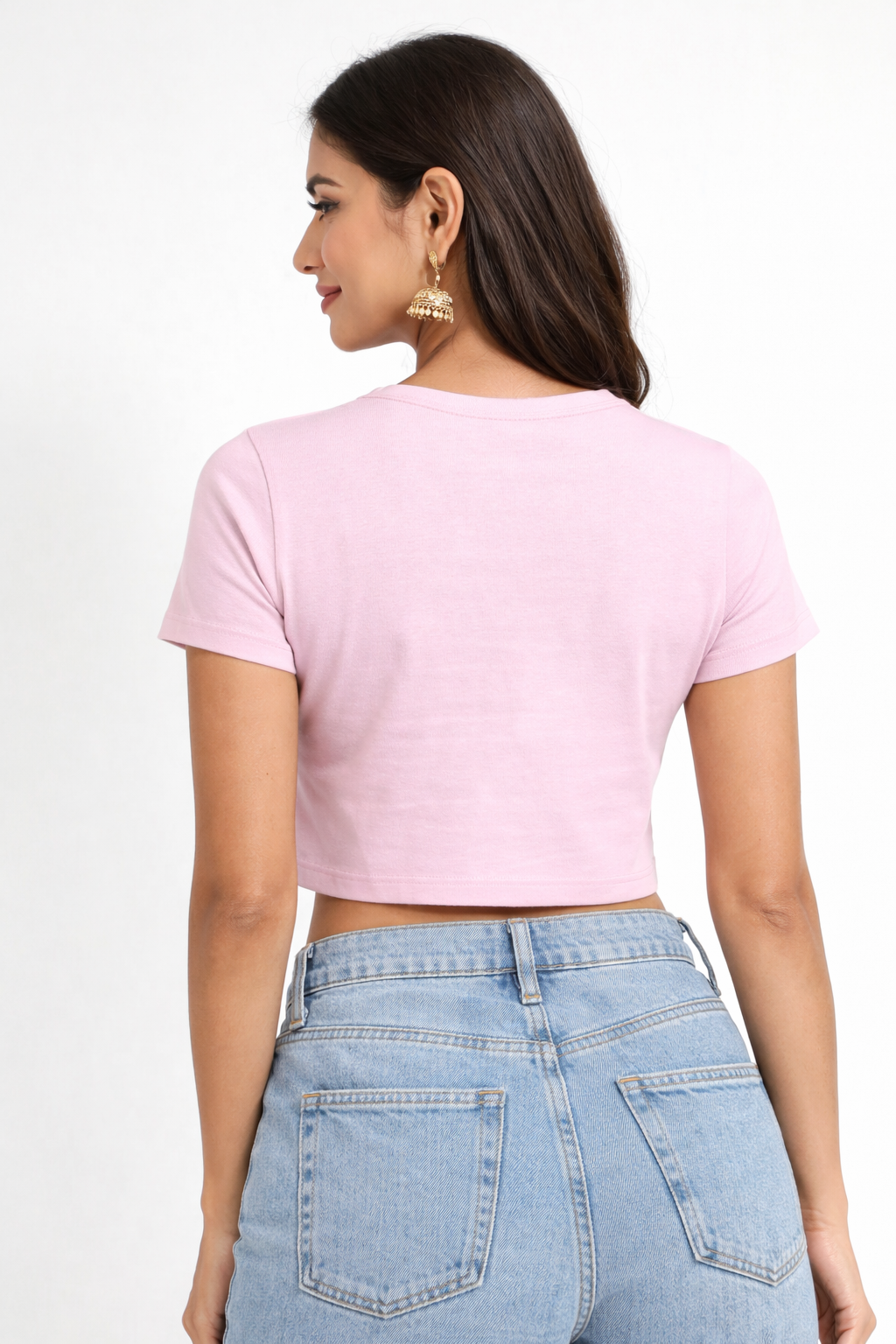Thynk Unlimited Baby Tee Crop Top