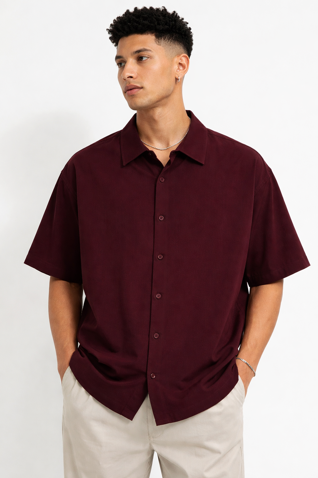 Plain Oversized Shirt