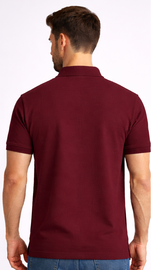 Men’s Classic Cotton Polo T-Shirt