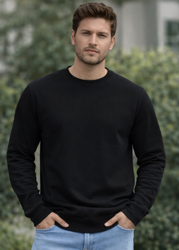 Plain Sweatshirt for Men